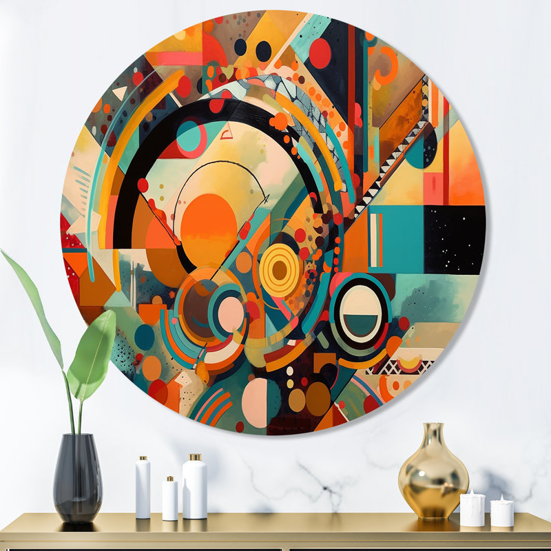 Décoration murale géométrique I, H 36 po x l 36 po x P 1 po