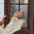 French style closed bookcase