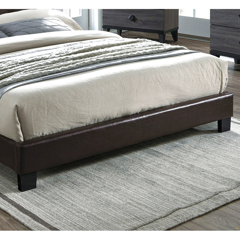 Tête de lit ajustable en similicuir 1pc, Grand lit