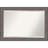 Heidenreich Wood Flat Wall Mirror-46303255