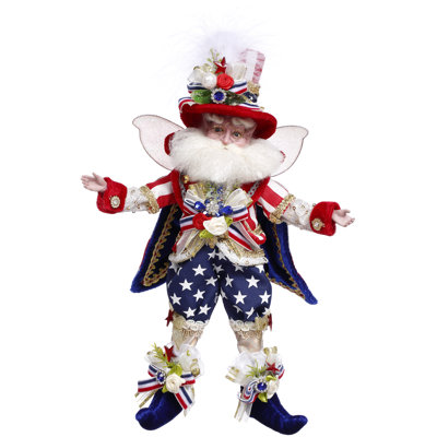 Let The Freedom Ring Fairy,  Small - 11 Inches