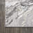 Swirl Marbled Abstract Gray/Black Rug-1338947293