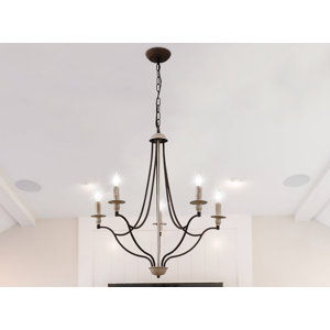 Rawson 26-Inch 5 - Light French Country Empire Antique Chandelier(incomplete missing light )