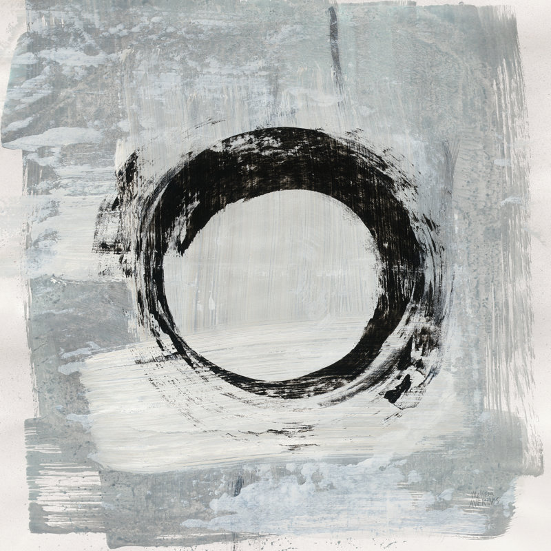 Zen Circle I Crop by Melissa Averinos - Wrapped Canvas Art Prints, 30cm H x 30cm W x 3.8cm D