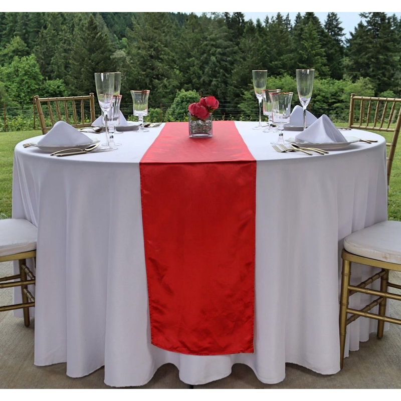 Chemin de table 14 x 108, Rouge