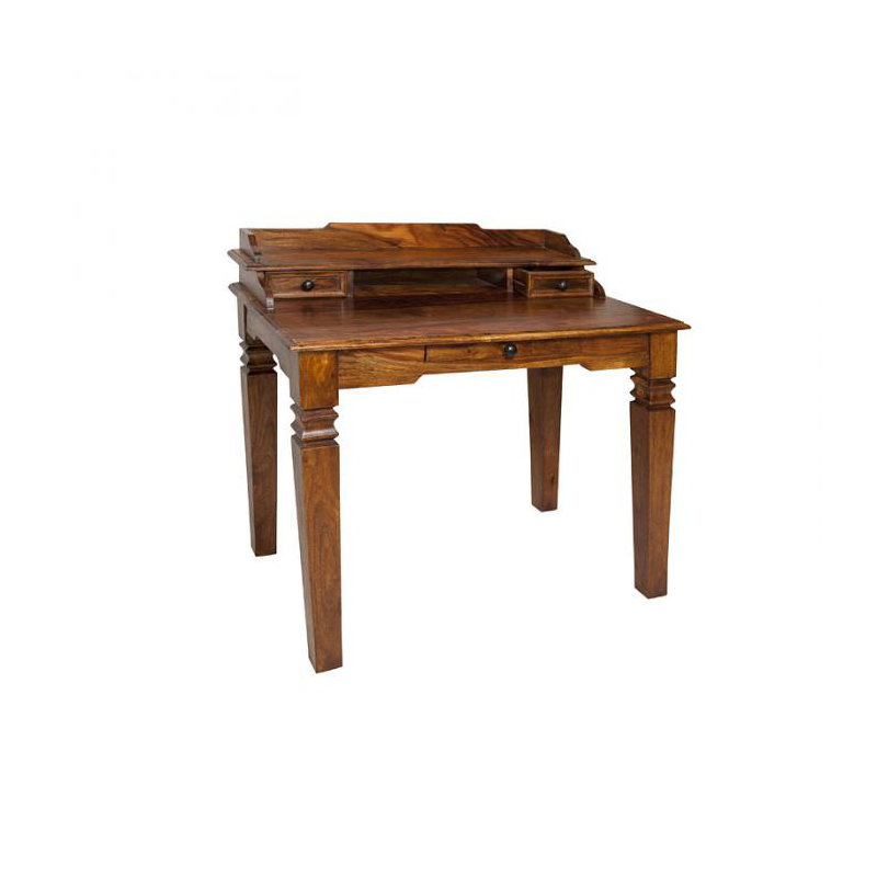 Granby Solid Wood Writing Desk, Honey