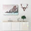 Pink Mountain - Wrapped Canvas-56630181