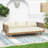 Claremont 3 Seater Daybed With Rattan Arms-1616208948