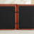 Armless Sofa Velvet- Red