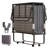 Folding Bed with 5" Memory Foam, Dustproof Bag & Baffle