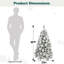 Arbre de Noël artificiel enneigé-277740773