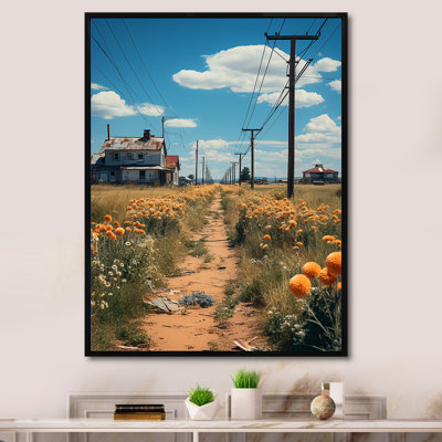Power Lines Electric Reverie I - Cityscapes, impression d'art mural