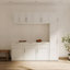 Armoire de rangement murale empilable