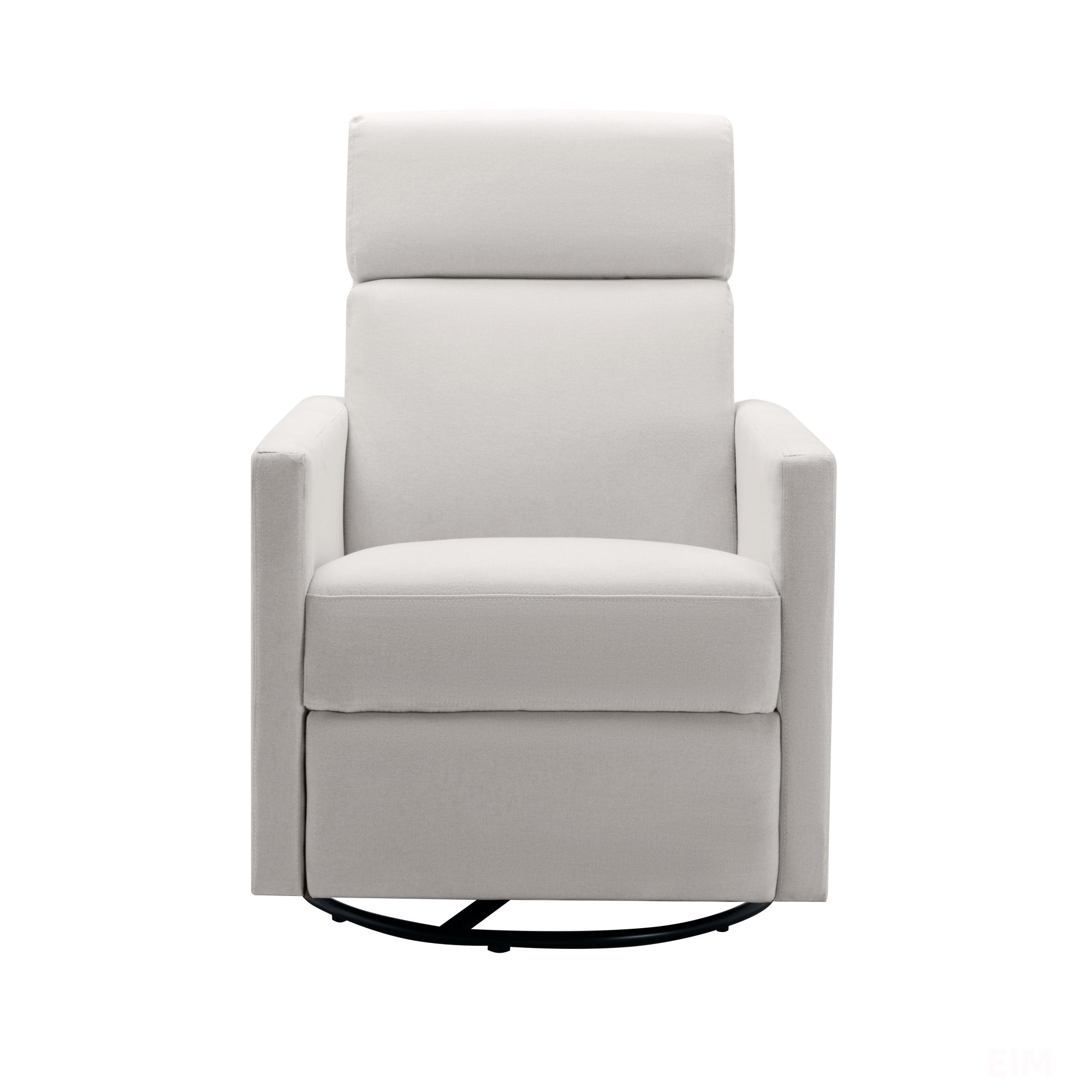 George Oliver Modern Upholstered Rocker Nursery Chair Plush Seating ...