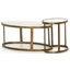 Ensemble de 2 tables basses gigognes Alstrom