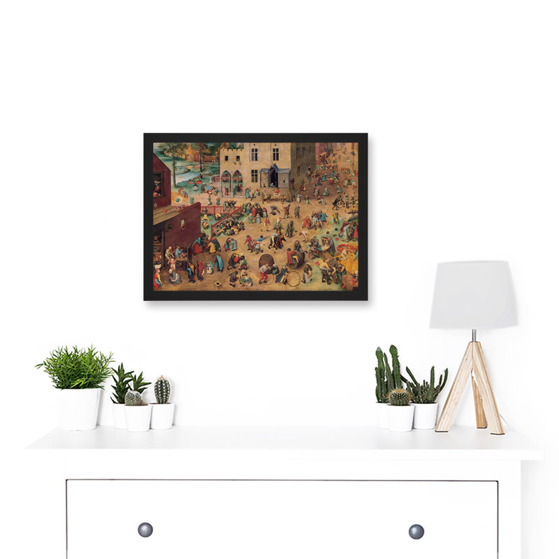 Childrens Games - Single Picture Frame Print