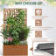 70 po Lit de jardin en métal avec treillis-2072223977