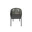 Chaise de patio avec coussin Hallie