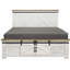 Lit plateforme avec rangement en bois massif Coonrod-1150110834
