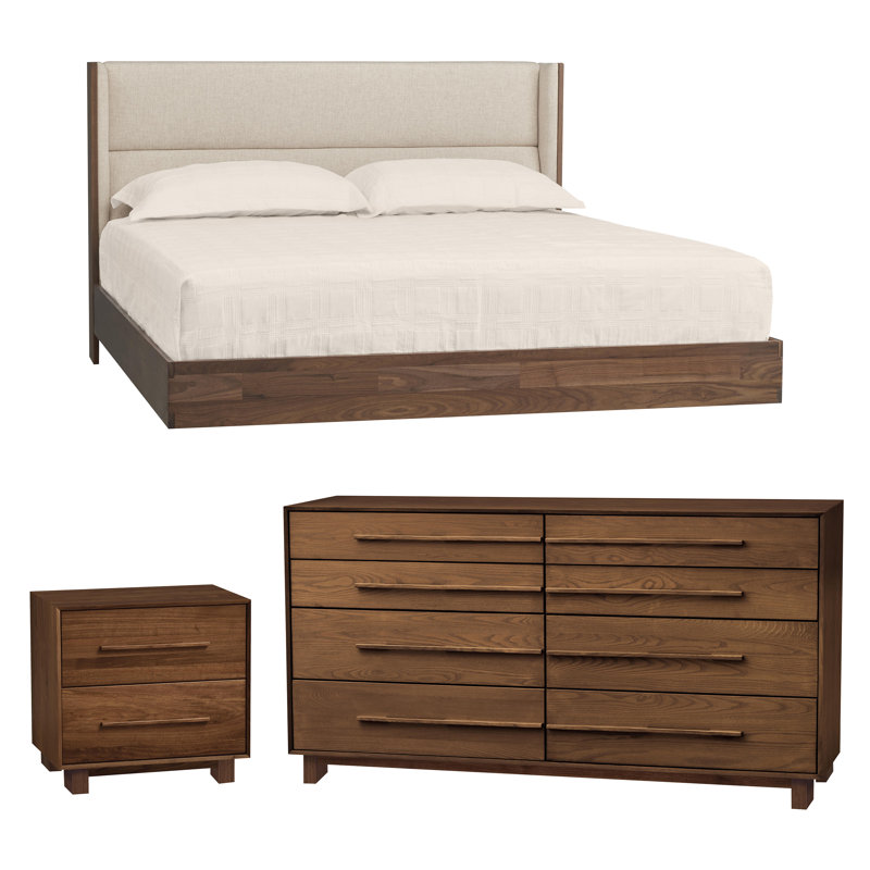 Sloane Upholstered Platform Configurable Bedroom Set