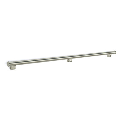 4' Ladder Rail Kit for Removable Ladder (Includes: Rail, Brackets, Rail End caps)