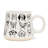 Assorted Dog Faces Mug