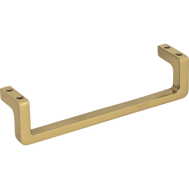 Logan Bar pull, Warm Brass, 3 3/4"