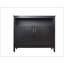 Buffet de cuisine avec buffet et armoire de service de couleur brune