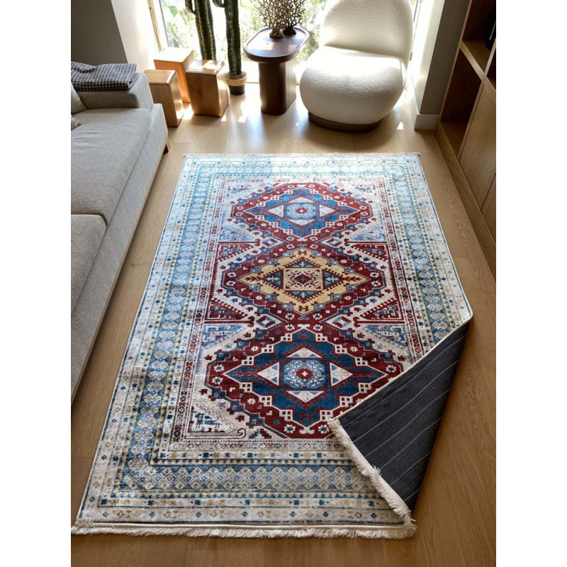 Tapis Matarranz avec envers antidérapant, Rectangle 2 pi 7 po x 3 pi 11 po