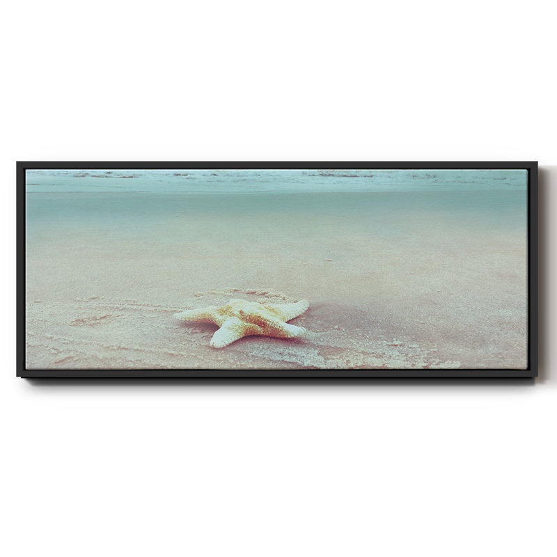 Beach Set Starfish- Framed Canvas