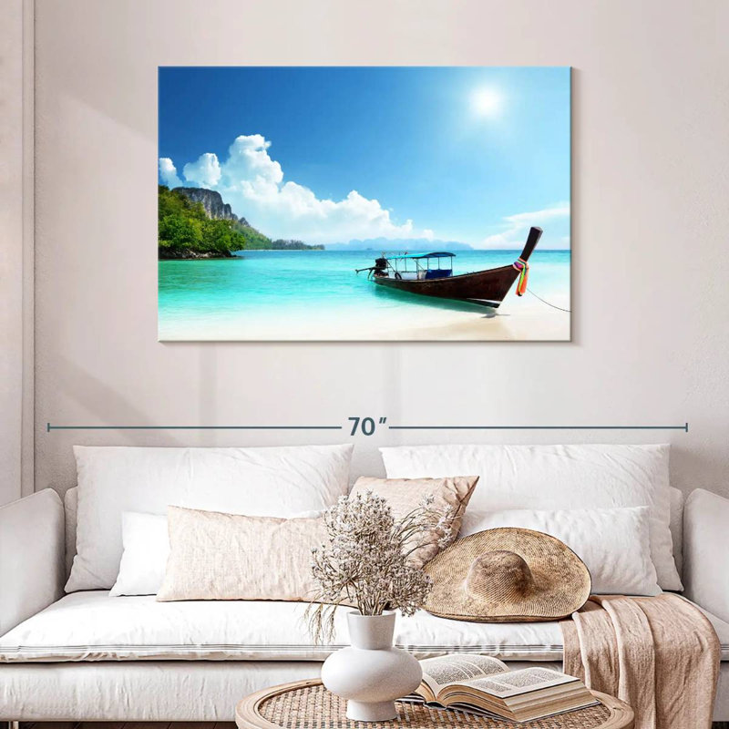 Mehar Poda Island Boat, 30" H x 45" W