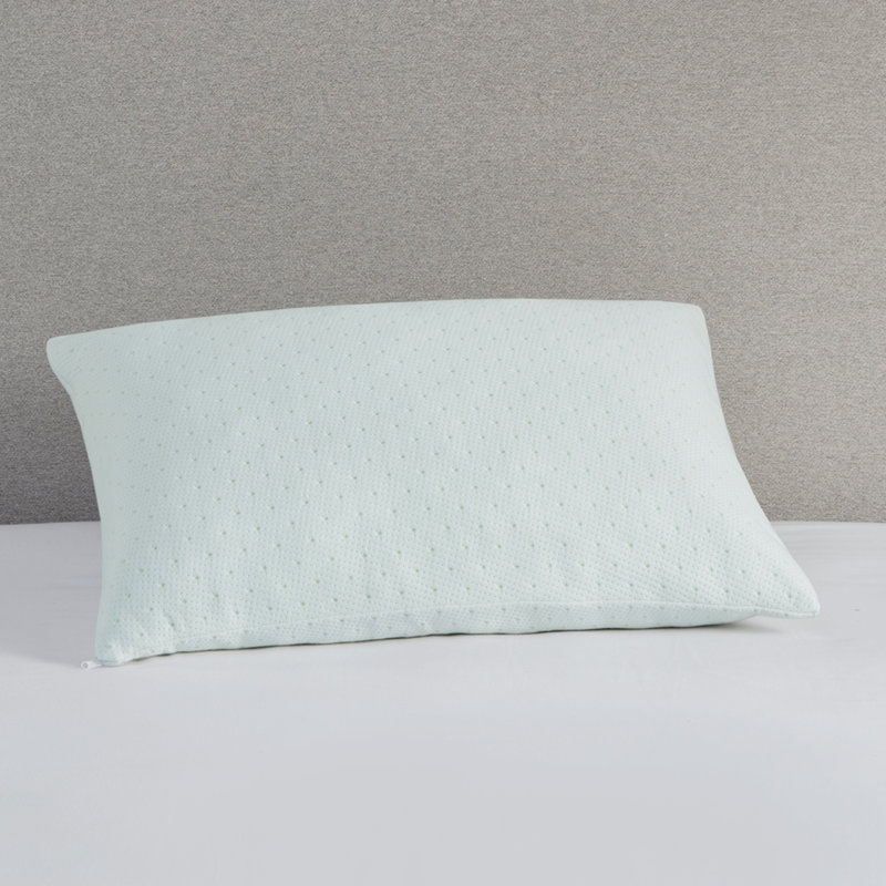 Shredded Memory Foam Pillow With Rayon From Bamboo Blend Cover