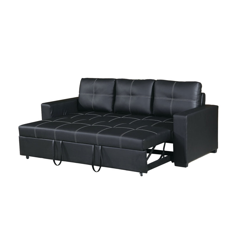 Canapé convertible, Noir