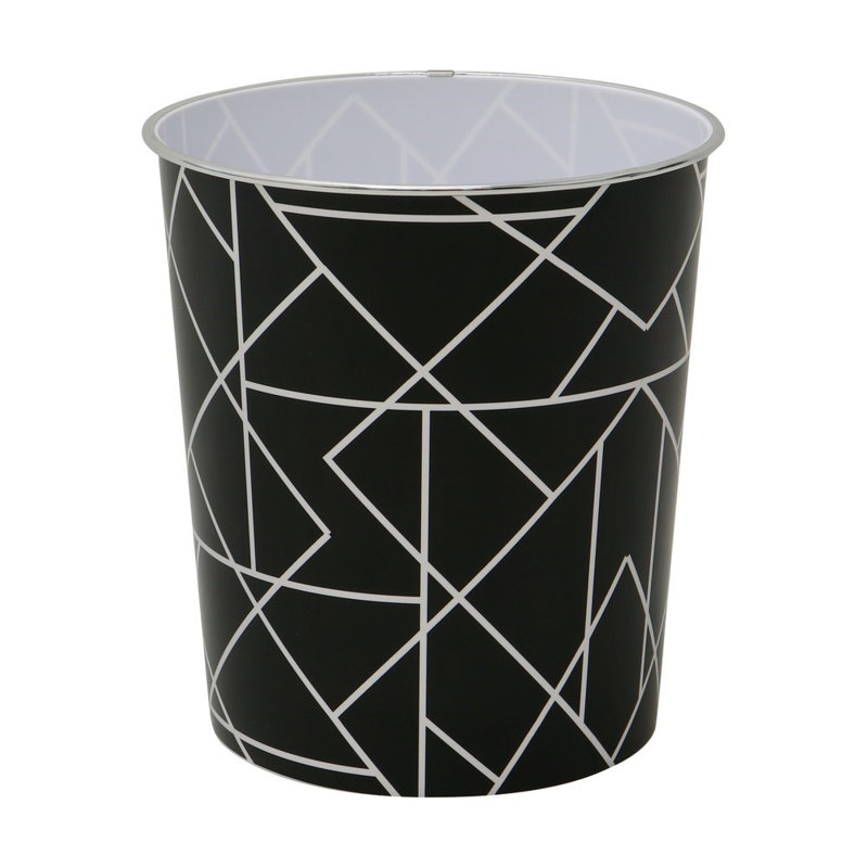 JVL Plastic Decorative Bin