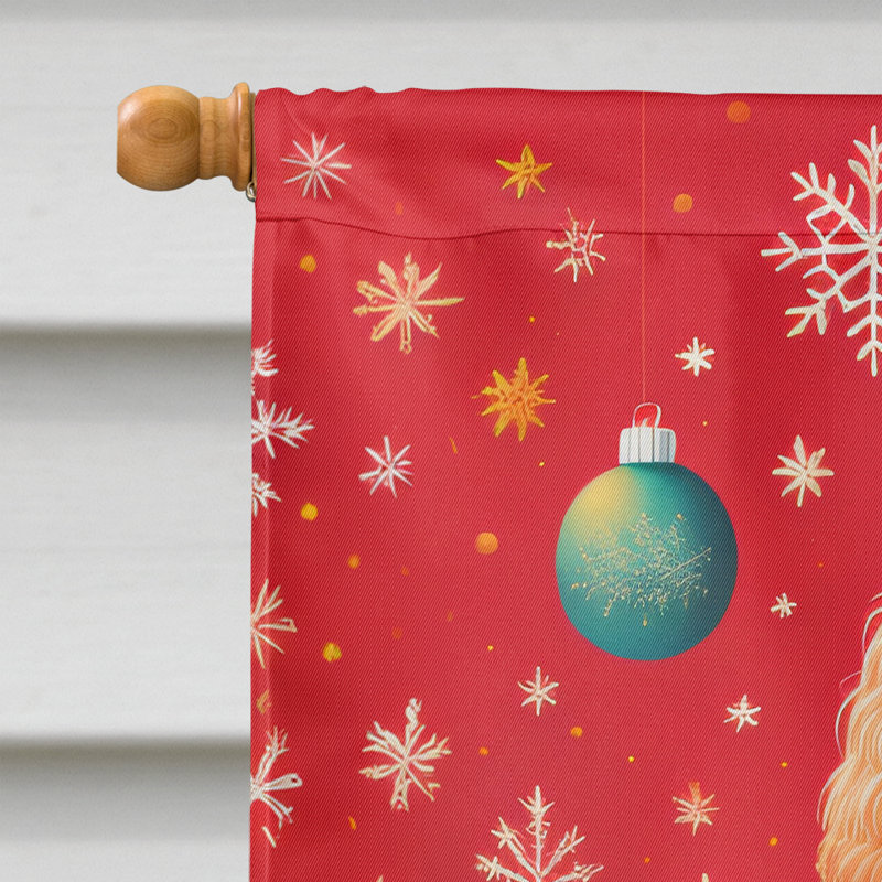 Drapeau de maison en polyester à 2 côtés 40 x 28 po