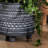 Outdoor Planters, Planter, Garden, Hanging Planter, Patio Decor, 6/8" Black Planter