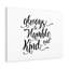Always Be Humble - Wrapped Canvas Print-163807432