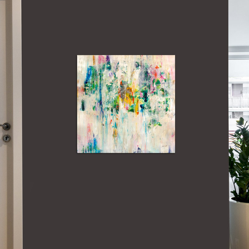 Reproduction d'art sur toile tendue, "Splash", H 18 po x l 18 po x P 1,5 po, Toile tendue, Pas de tapis