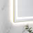 55" X 30" LED Bathroom Mirror With Front And Backlight, Wall Mounted Vanity Mirror With Aluminum Frame, Anti-Fog, Memory, 3 Colors, Stepless Dimmable-122278574-122873539