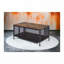Table basse en bois avec 4 pieds