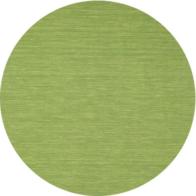 Tapis décoratif vert contemporain