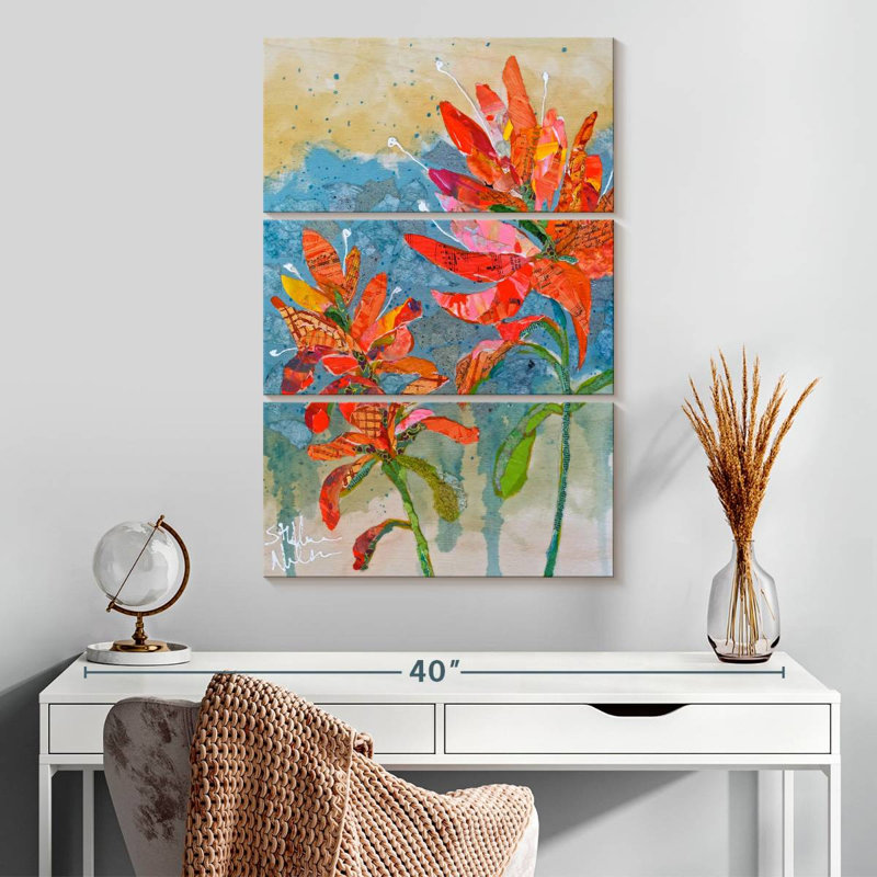 Harnek Indian Paintbrush II, H 32 po x l 20 po