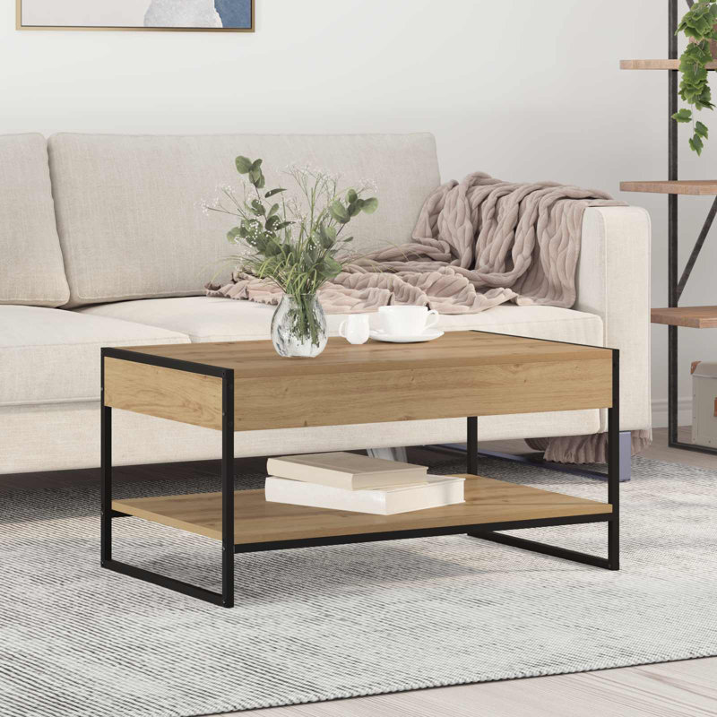 Tarquinio Coffee Table, Artisan Oak