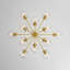Lustre spoutnik 12 lumières Mid-Century