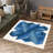 Chic Non-Woven Soft Printed Rug with Intricate Geometric Design for Your Living Room or Bedroom-114330232