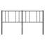 17 Stories Metal Replace Headboard Black 200 Cm-1215591496