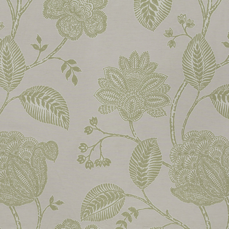Epicurean Navina Cotton Blend Fabric, Lettuce