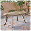 Acacia Wood 70" Dining Table-1081586387
