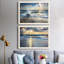 Caribbean Sundown - ensemble de 2 photos sur toile tendues-50698467-50698472