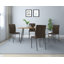 48cm H Velvet Upholstered Metal Armchair-2066400289